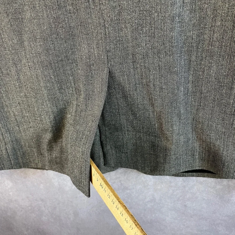 Banana Republic Blazer Men 46L Grey Wool Blend Made in Italy 3-Button Sport Coat